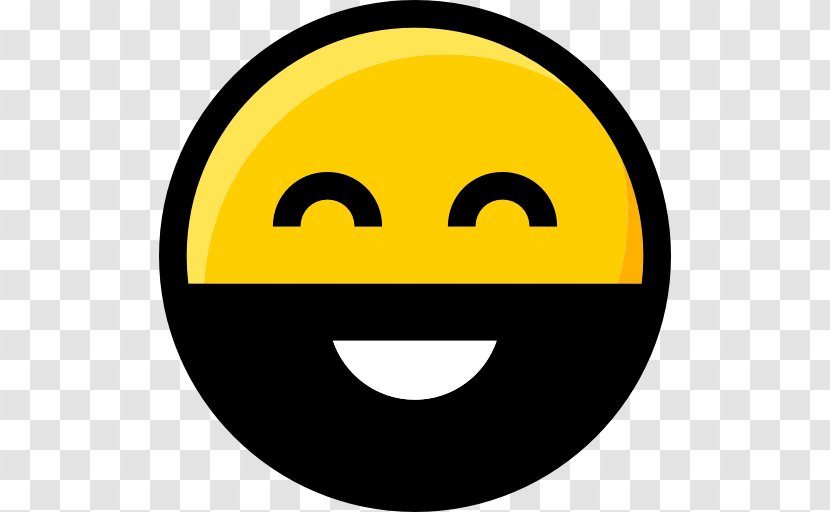 Smiley Emoticon Emoji - Yellow - Bearded Vector Transparent PNG