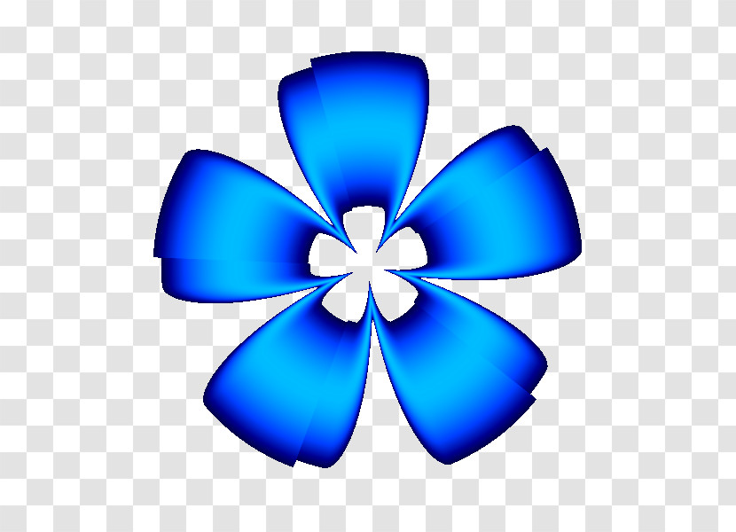Blue Cobalt Blue Petal Electric Blue Symbol Transparent PNG