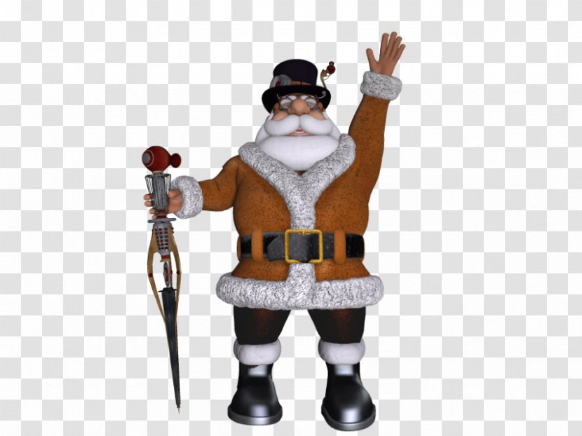 Christmas Ornament Figurine Day Character Fiction - Heart - Santa Vs Snowman 3D Transparent PNG