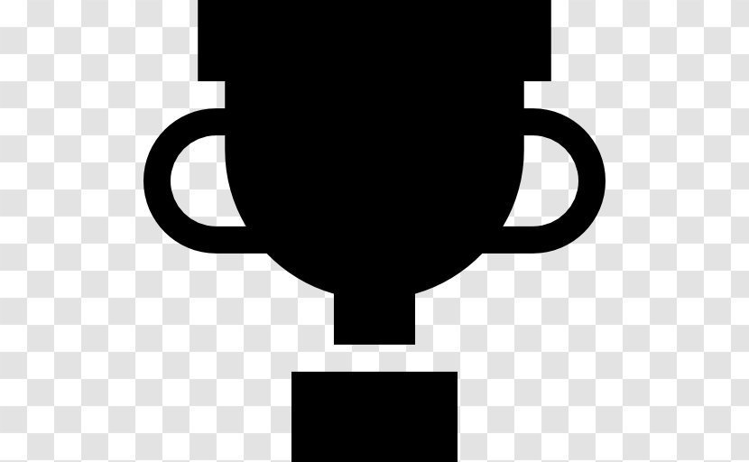 Trophy - Black And White - Drinkware Transparent PNG