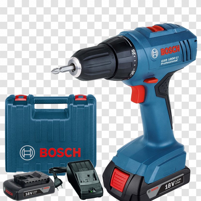 Battery Charger Bosc Akkubohrschr. GSR 1800 Bu | 06019A8305 Hardware/Electronic Augers Bosch Cordless - Impact Driver - Lithium Transparent PNG