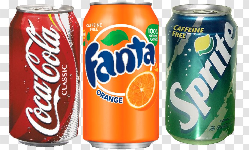 Coca-Cola Fizzy Drinks Sprite Diet Coke - Carbonated Water - Fanta Transparent PNG