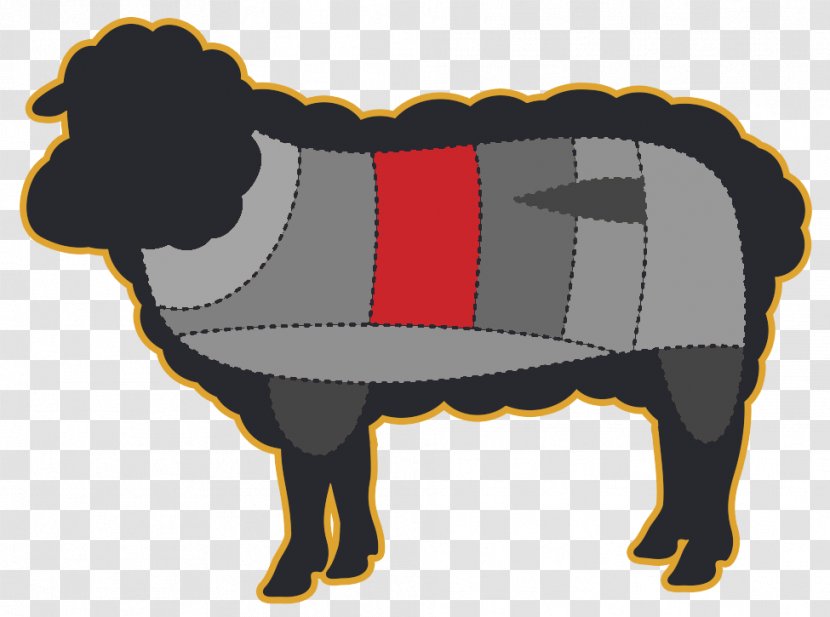 Cattle Sheep Ribs Lamb And Mutton Primal Cut - Frame Transparent PNG