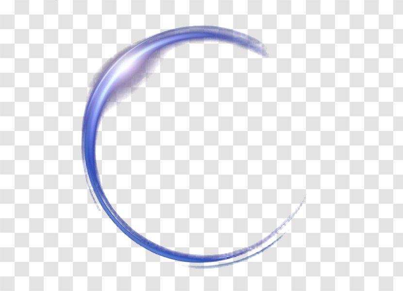 Light Euclidean Vector Circle Download - Symbol - Blue Half Curved Transparent PNG