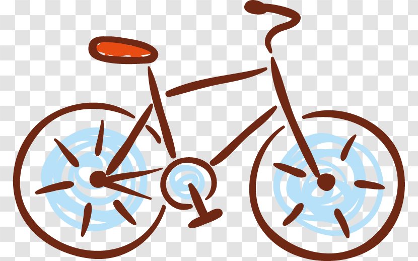 Bicycle Wheel - Vehicle - Cartoon Clip Transparent PNG