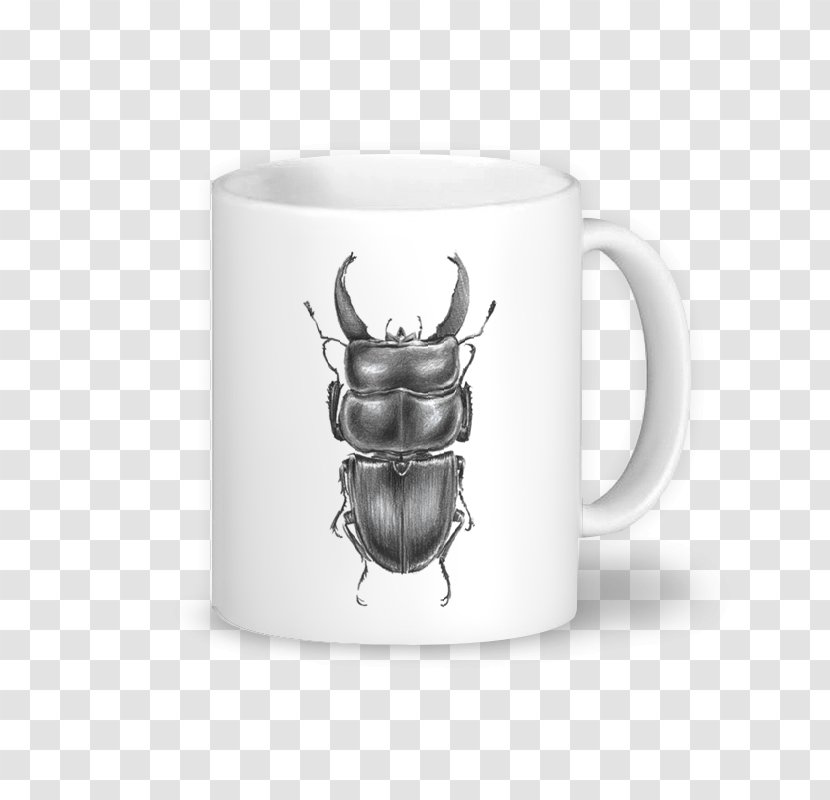 Scarabs T-shirt Beetle Art Handbag - Stag Beetles - Tshirt Transparent PNG