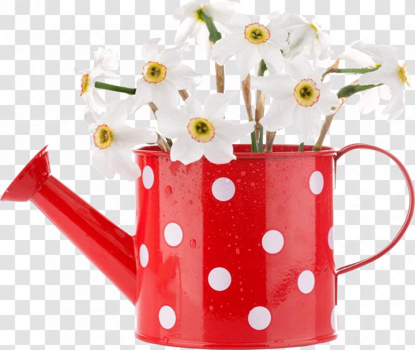 Vase Watering Cans Flowerpot Daffodil - Can - Pea Transparent PNG