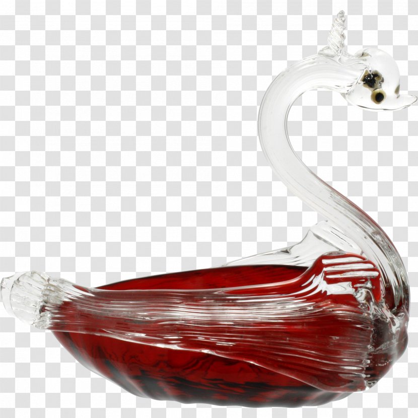 Murano Glass Tableware Venetian - Barware - Swan Transparent PNG