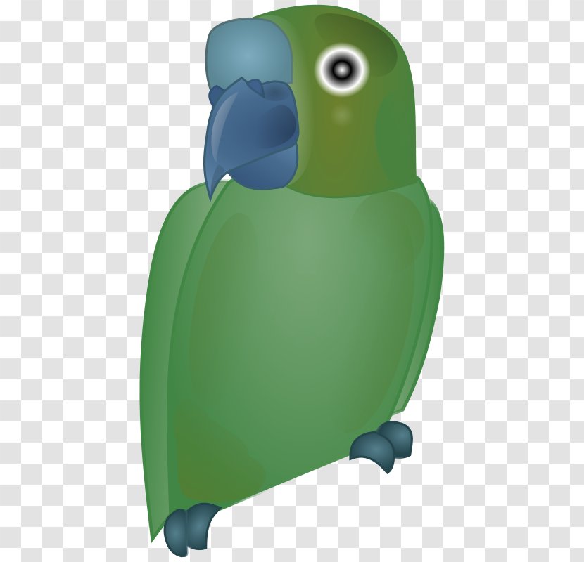 Parrot Bird Clip Art - Beak - Green Cartoon Transparent PNG