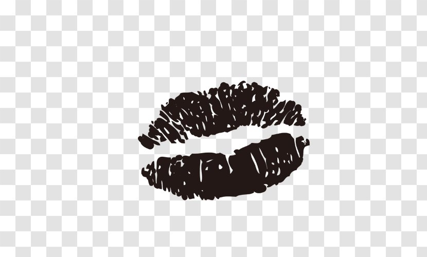 Kiss Lipstick Illustration - Hugs And Kisses - Lips Transparent PNG