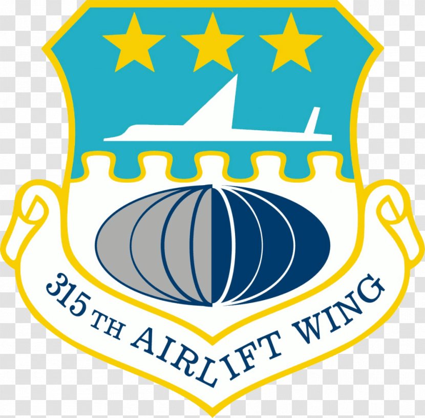Charleston Air Force Base Naval Support Activity 315th Airlift Wing Reserve Command - 437th - Symbol Transparent PNG