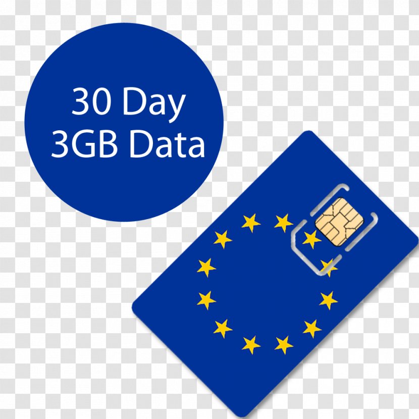 Europe Subscriber Identity Module Prepay Mobile Phone Roaming 4G - Logo - SimCard Transparent PNG
