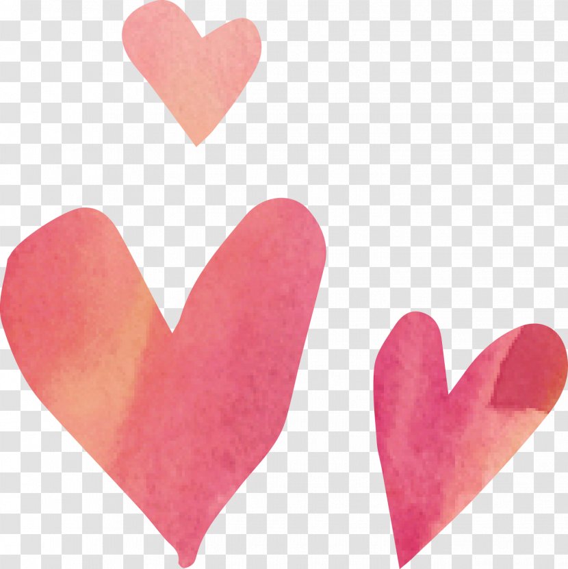 Pink M Heart - Love Transparent PNG