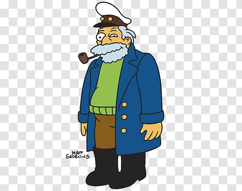 Horatio McCallister Homer Simpson Sea Captain Maersk Alabama Hijacking Selma Bouvier - Simpsons - Pirates Transparent PNG