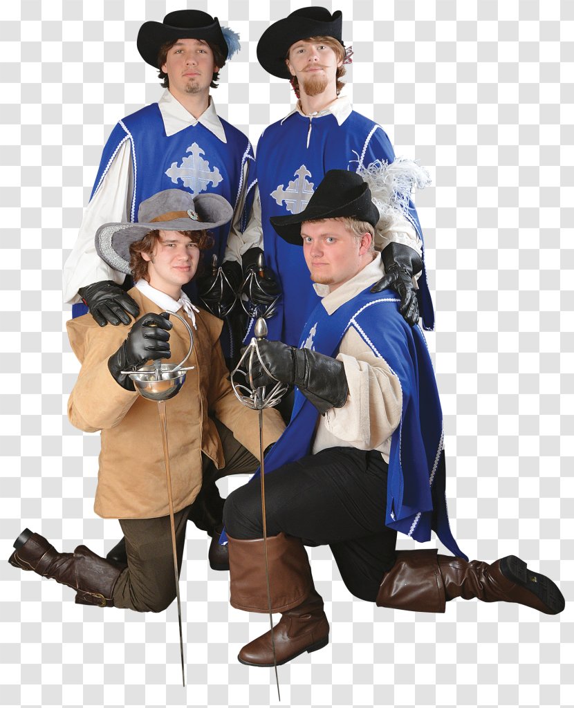 The Three Musketeers Costume Unus Pro Omnibus, Omnes Uno Theatre - Charles De Batz Castelmore D Artagnan Transparent PNG