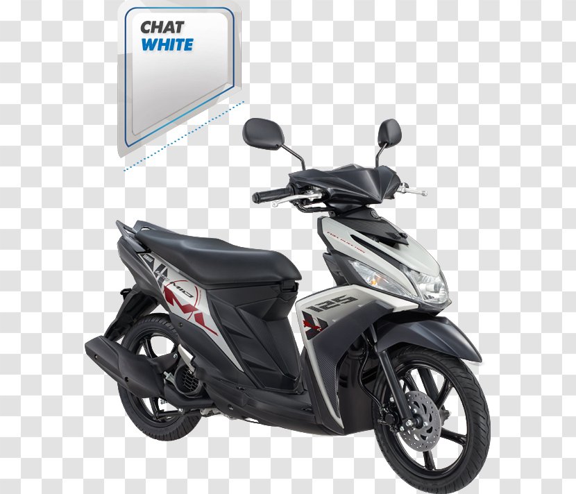 Yamaha Mio M3 125 Scooter Motorcycle PT. Indonesia Motor Manufacturing - Engine Displacement Transparent PNG