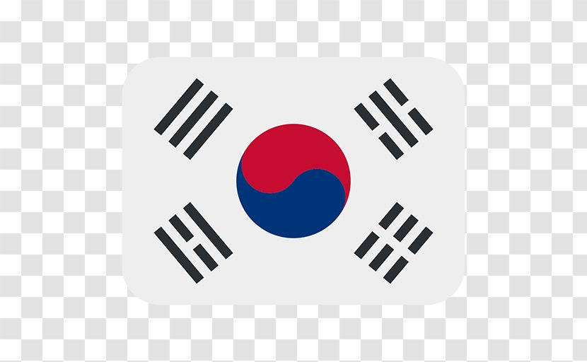 Flag Of South Korea North Emoji - Japan - Korean Transparent PNG