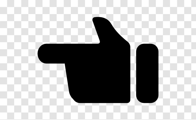 Symbol Index Finger Arrow - Hand Pointing Transparent PNG