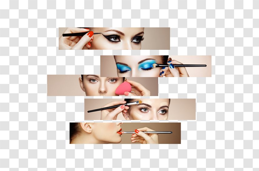 Eye Shadow Makeup Brush Cosmetics Liner Beauty - Tree - Heart Transparent PNG