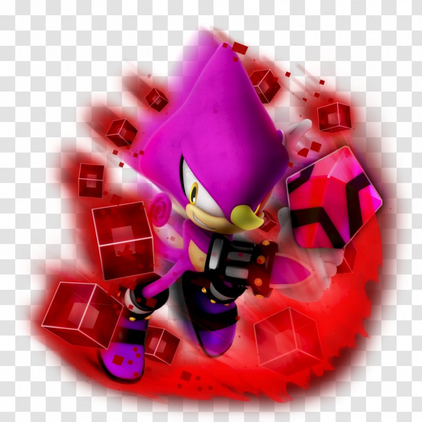 Sonic Forces Mania Espio The Chameleon Colors Generations - Playstation 4 - Ruby Transparent PNG