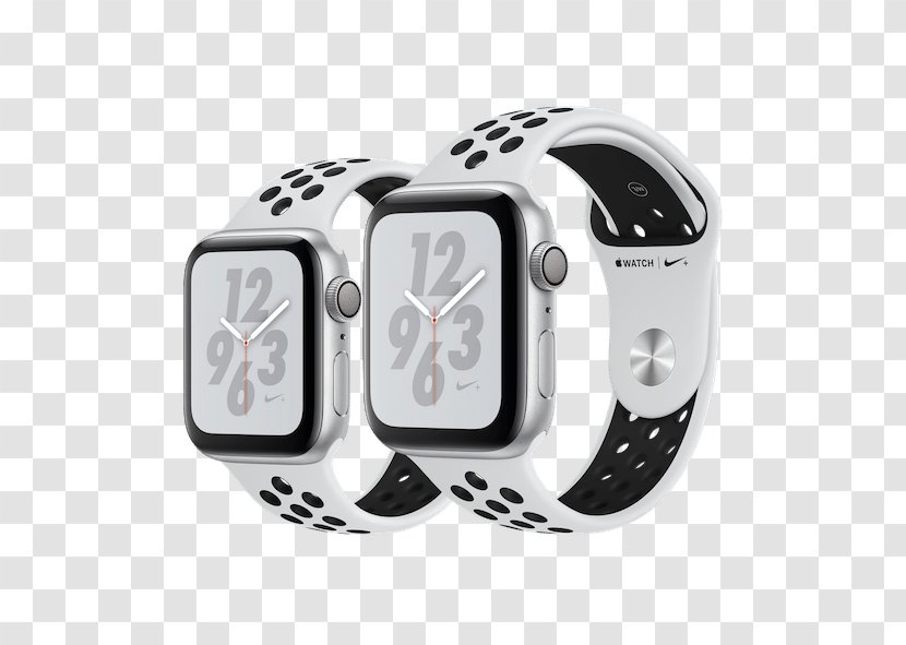 Apple Watch Series 4 Nike+ Nike Sport Band For 40mm MTM - Silver Transparent PNG