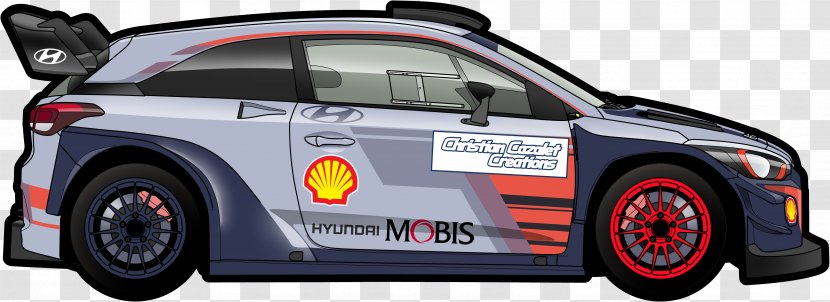 World Rally Car 2017 Championship Hyundai I20 WRC - Compact Transparent PNG