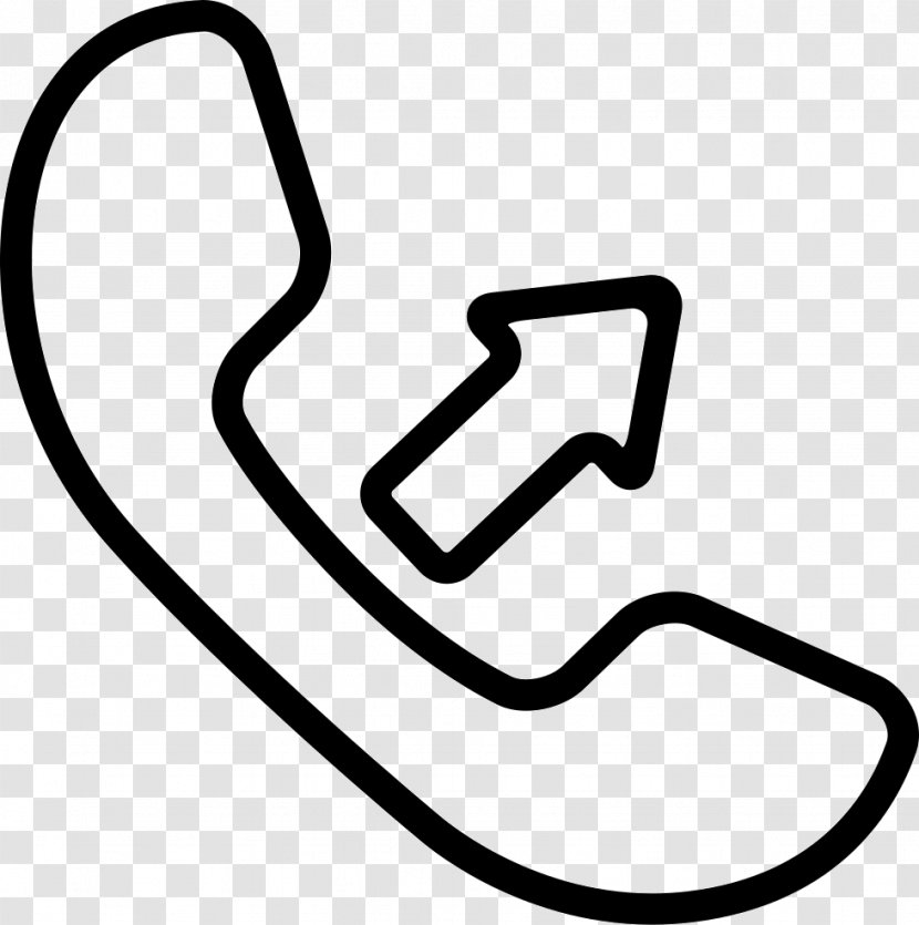 IPhone 5 Telephone Call Arrow - Handset Transparent PNG