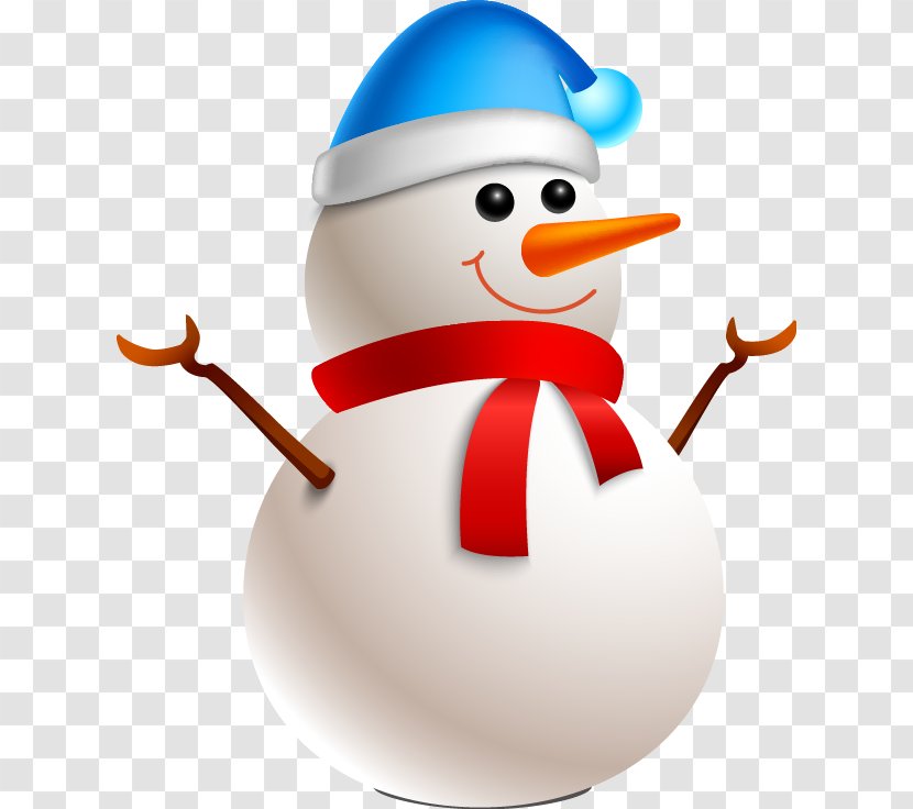 Snowman Santa Claus Christmas Day Image - Ornament Transparent PNG