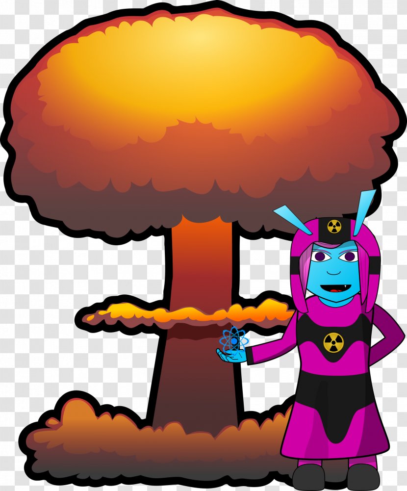 Nuclear Weapon Explosion Mushroom Cloud Clip Art - Gif Transparent PNG