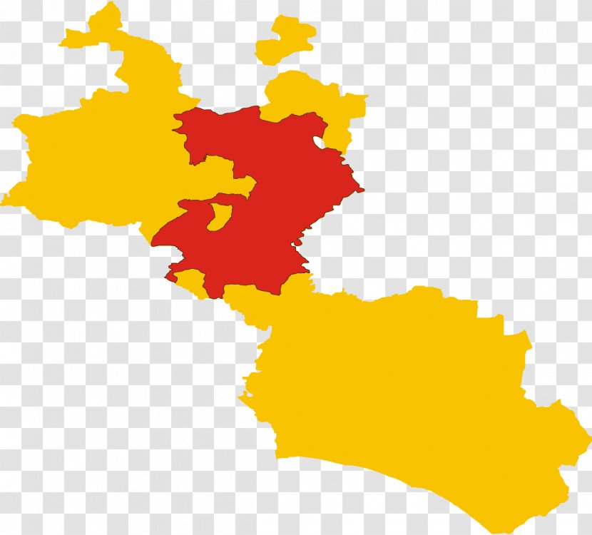 Caltanissetta Italy Map. Noterelle Di Uno Dei Mille Locator Map - Yellow Transparent PNG