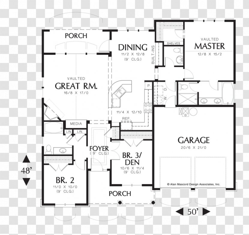 House Plan Floor Storey - Paper Transparent PNG
