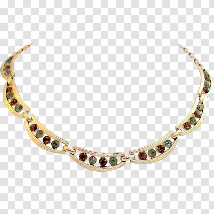 Necklace Jewellery Chain Gemstone Clothing Accessories - Fashion Accessory - Gold Transparent PNG