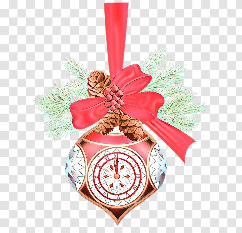 Christmas Ornament - Pine - Family Ribbon Transparent PNG