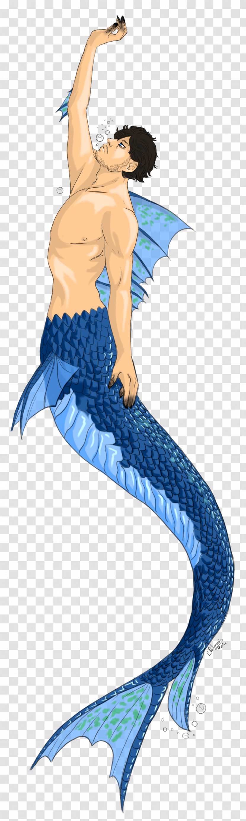 Mermaid Will Graham Merman Drawing - Watercolor Transparent PNG