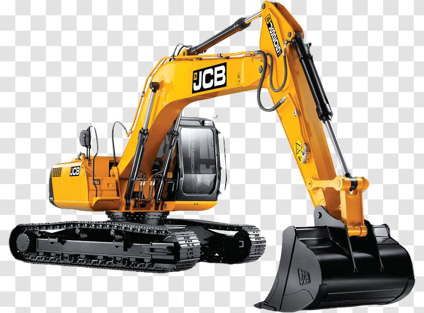 JCB Excavator Backhoe Loader Heavy Machinery Transparent PNG
