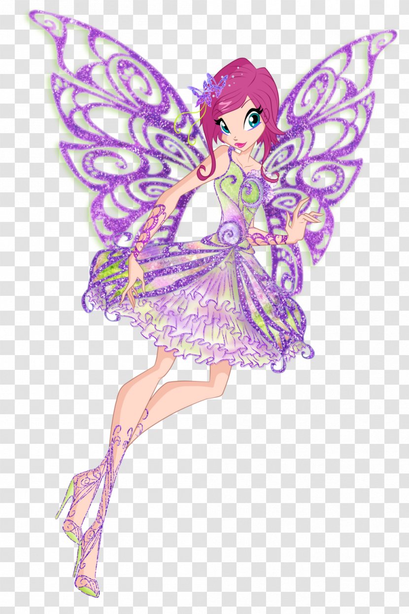 Tecna Bloom Stella Flora Musa - Barbie - In Full Transparent PNG