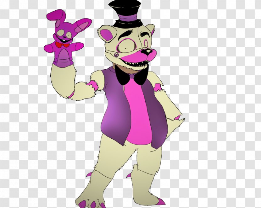Clip Art Costume Illustration Mascot Pink M - Carnivores - Location Of Freddy Fazbear's Pizza Transparent PNG