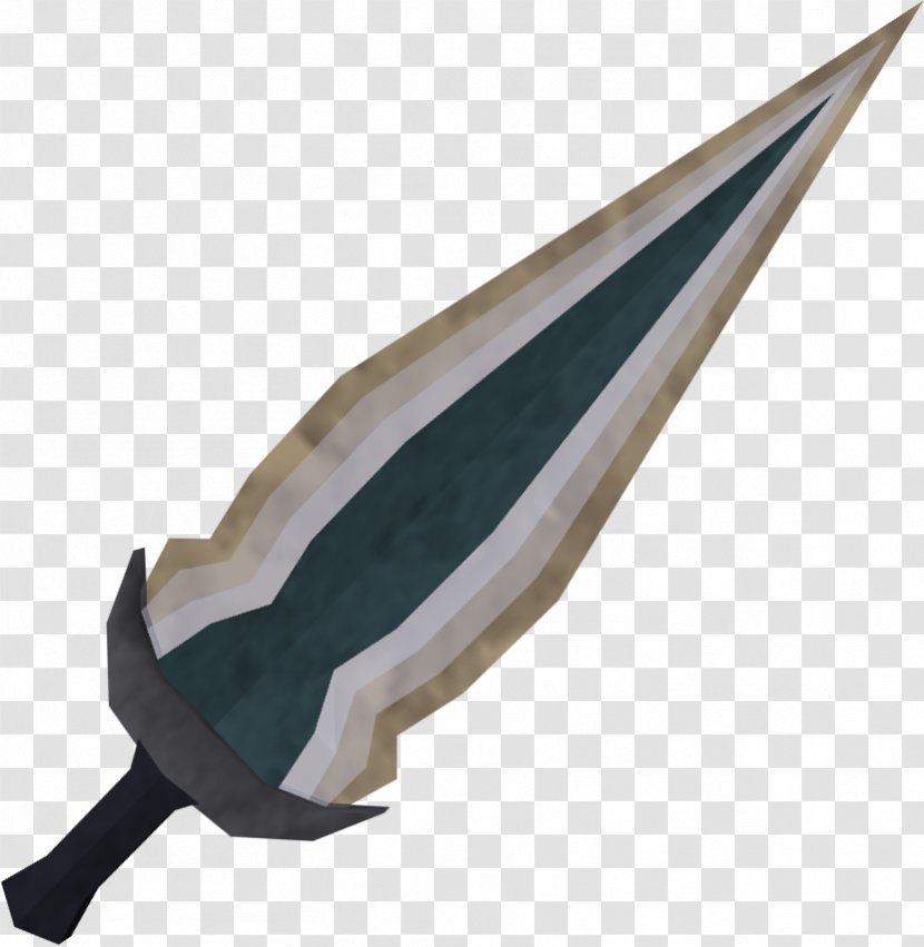 Old School RuneScape Dagger Wiki Weapon - Wikia Transparent PNG