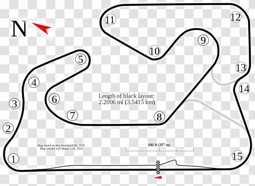 Circuito De Albacete Formula 1 Circuit Barcelona-Catalunya Race Track - Diagram Transparent PNG