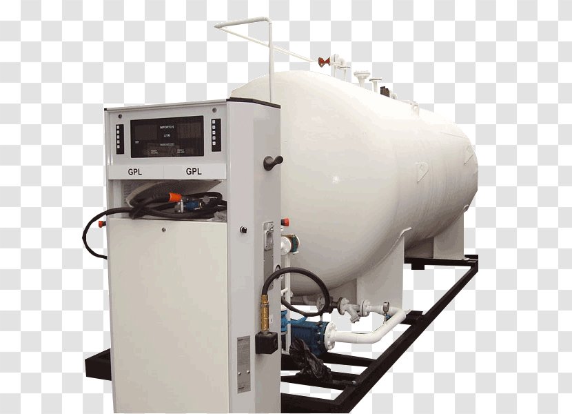 Liquefied Petroleum Gas Filling Station Propane Autogas - Machine - Stasiun Transparent PNG