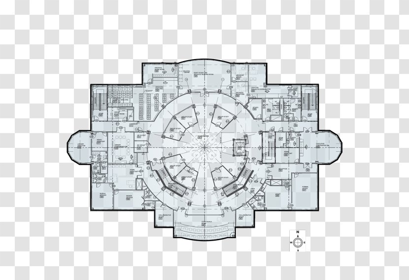 Floor Plan Beinecke Library Architectural Building Transparent PNG