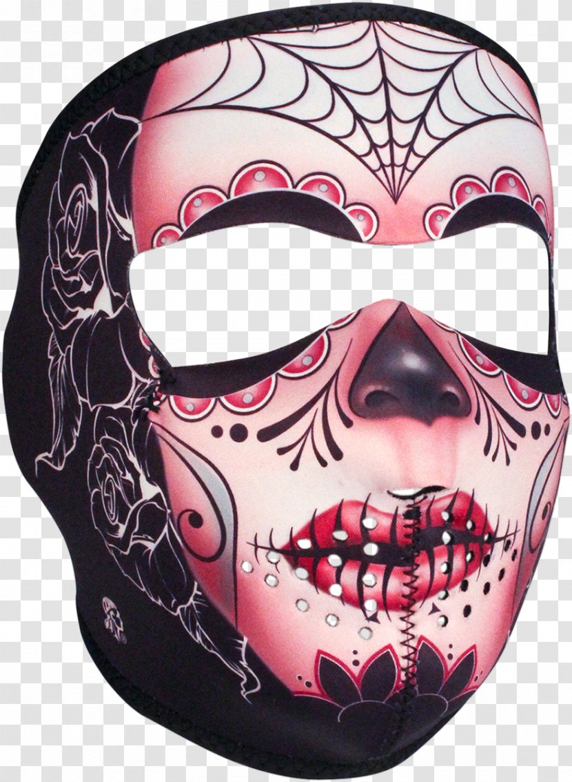 Balaclava Headgear Kerchief Mask Motorcycle - Clothing Accessories Transparent PNG