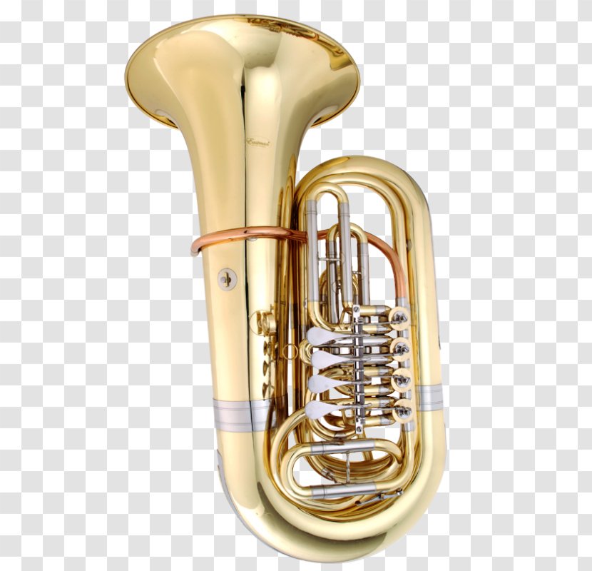 Tuba Musical Instruments Brass Wind Instrument - Watercolor Transparent PNG