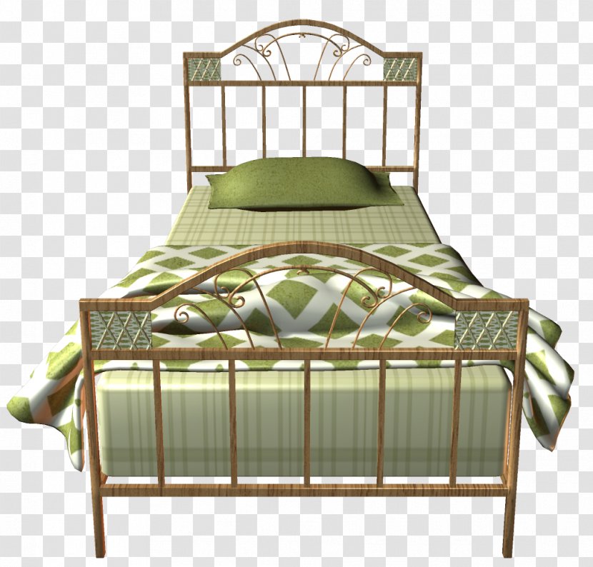 Bed Frame Furniture Mattress Couch - Love - Top View Transparent PNG