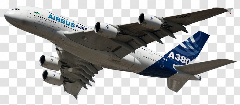 Airbus A380 Airplane A318 Aircraft - Chadian Slides Transparent PNG