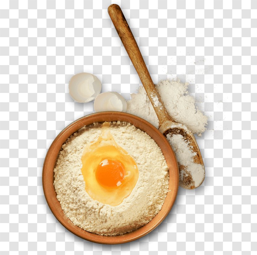 Baking Flour Fried Egg Ingredient - Spatula - Eggs, Transparent PNG