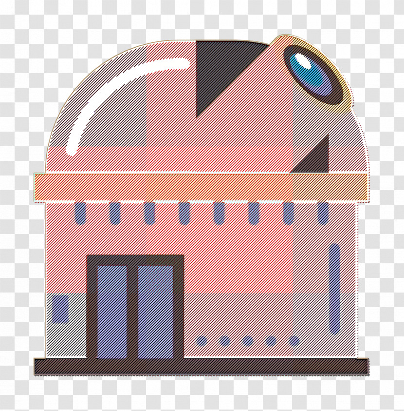 Space Icon Observatory Icon Transparent PNG