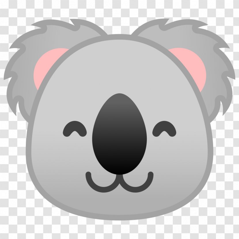 Koala Emoji Sticker Bear Android Oreo Transparent PNG