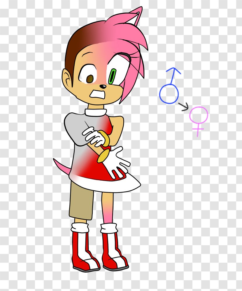 Amy Rose Sonic Heroes Universe DeviantArt - Cartoon - Lg Transparent PNG