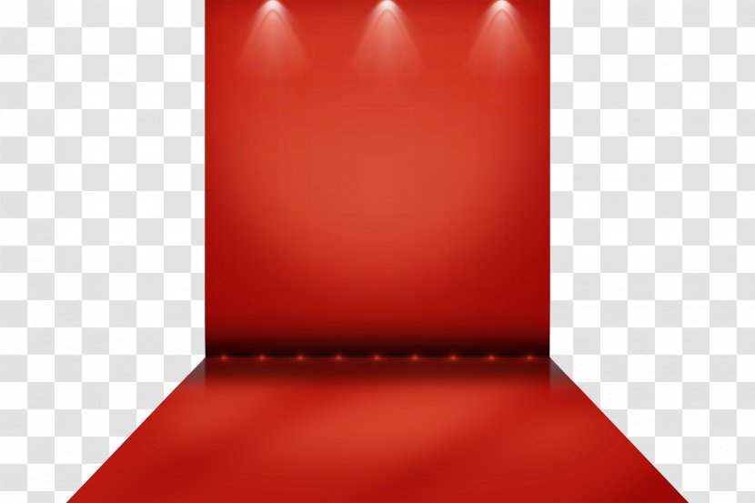Rectangle Red - Pattern - Simple Lights And Stage Transparent PNG